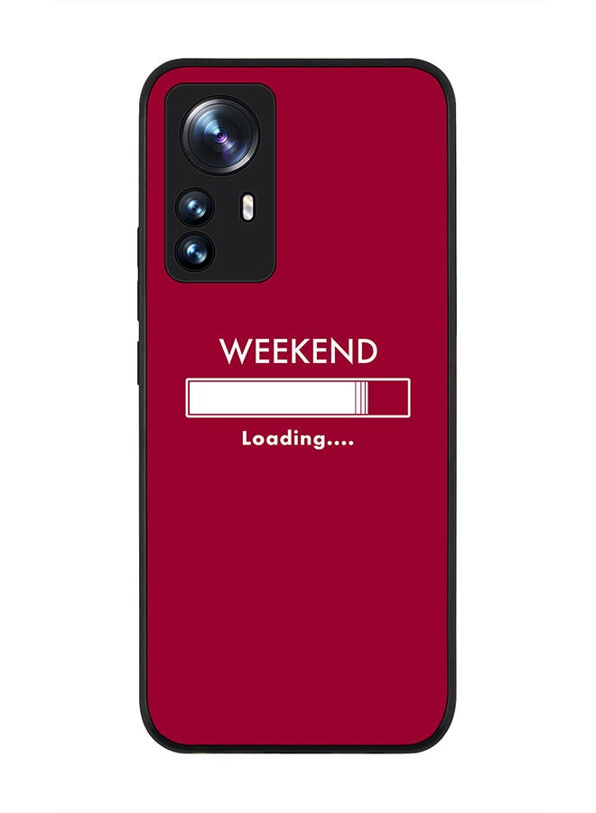 Stylizedd Rugged Black edge case for Xiaomi 12 / Xiaomi 12X Slim fit Soft Case Flexible Rubber Edges Anti Drop TPU Gel Thin Cover - Weekend loading - Image 1