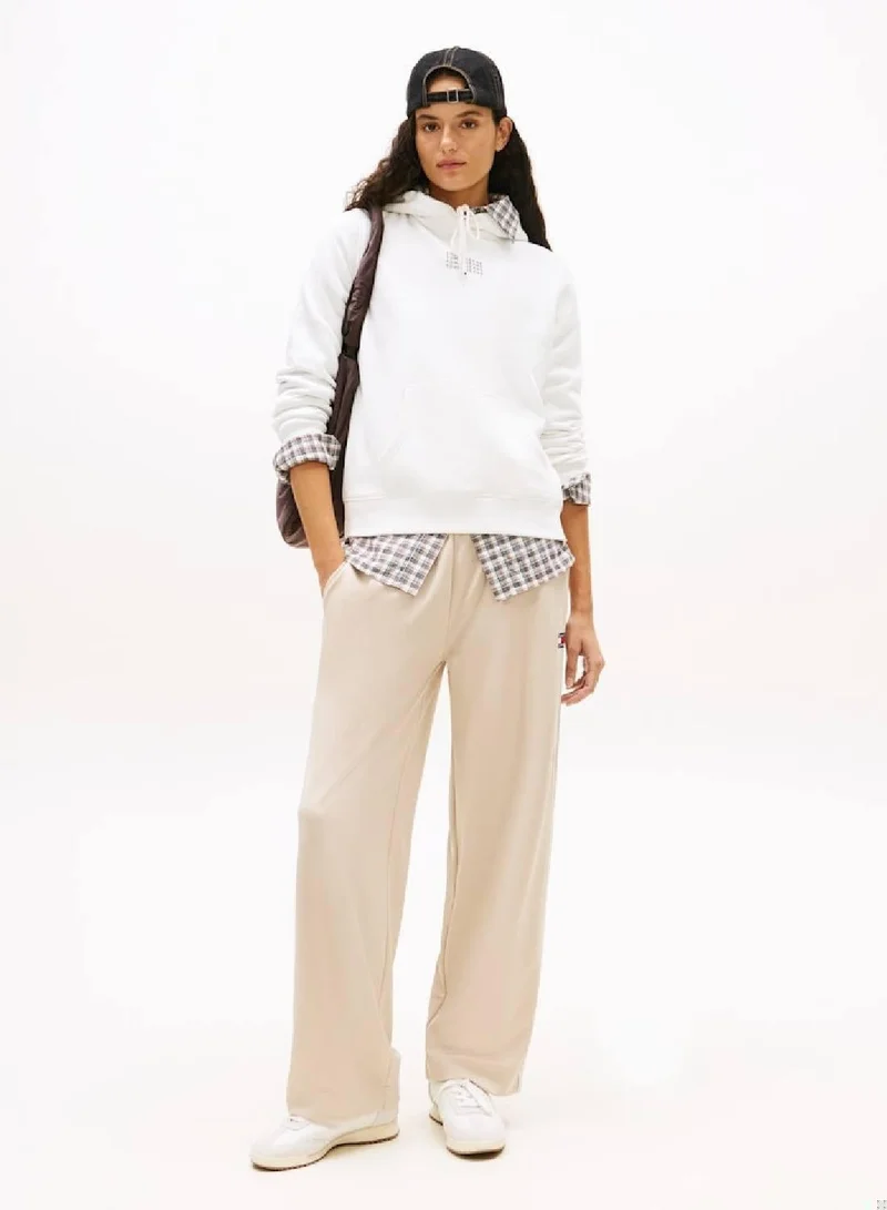 Tommy Badge Interlock Knit Relaxed Joggers