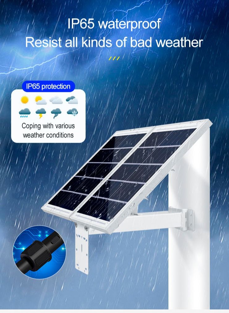 Crony نظام الطاقة الشمسية YN33S-12V-60W60AH لوحة شمسية مع بطارية 60 أمبير - Image 4