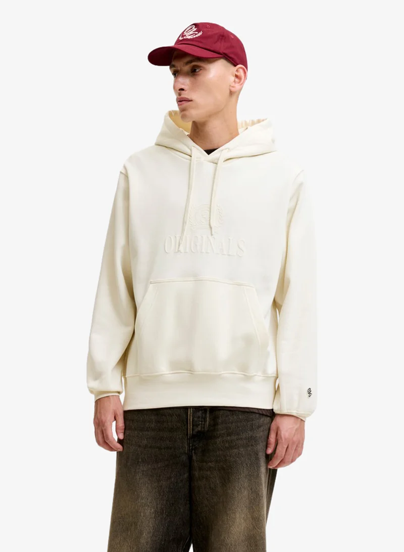 JACK & JONES Logo Pullover Hoodie