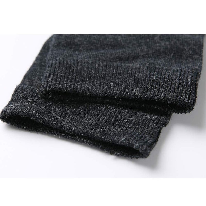 NinetoFiveLife Pack of 6 Mens Socks Merino Wool Socks for Men Casual Dress Socks Soft and Comfortable Breathable Size 6-12 - Image 2