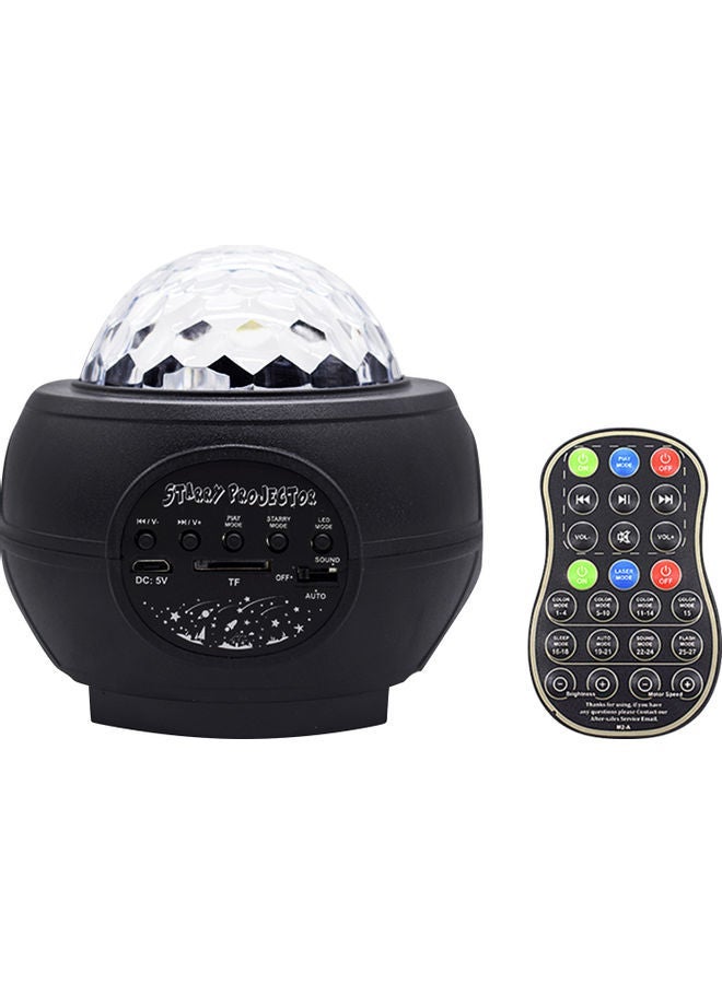 NIBEMINENT LED Projection Lamp With Speaker Set Black - Image 1