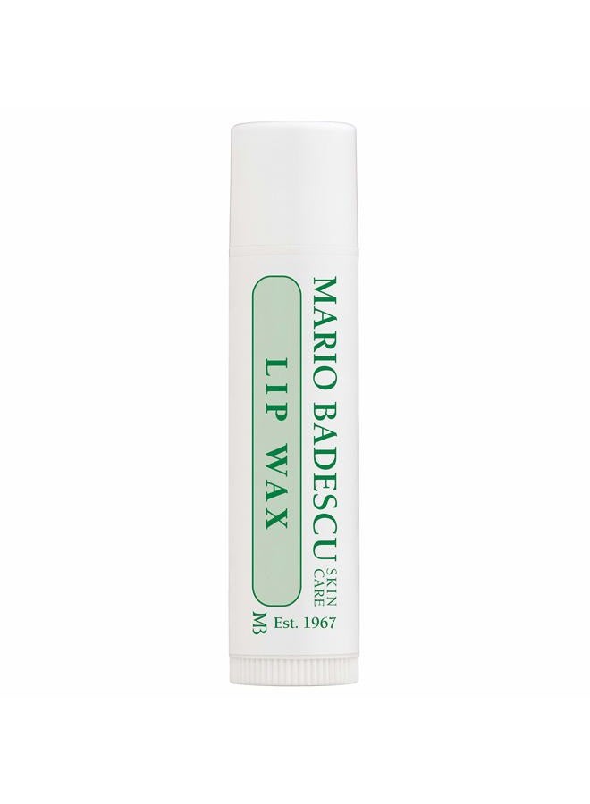 MARIO BADESCU Lip Wax with Rosehip and Vitamin E Oils, Lightweight and Antioxidant Rich Moisturizer for Dry Lips, Non-Greasy and Non-Sticky Hydrating Balm - Image 1