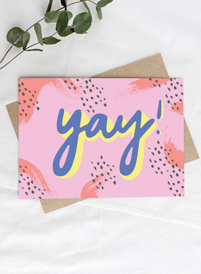 شير ذا لوف  ياي! بطاقة تهنئة - بطاقة احتفال بالتخرج، الوظيفة الجديدة، نتائج الامتحانات، الخطوبة، الزفاف، الإنجاز، النجاح، الاحتفال بالحفلات