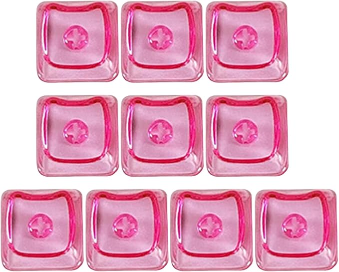 Translucent Gaming Keycaps 10 Pack For MX Switches Mechanical Keyboards Backlit Compatible Color A - Image 1