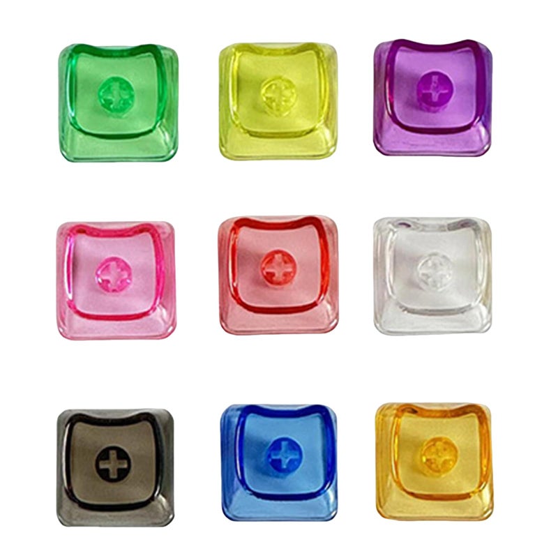 Translucent Gaming Keycaps 10 Pack For MX Switches Mechanical Keyboards Backlit Compatible Color A - Image 4