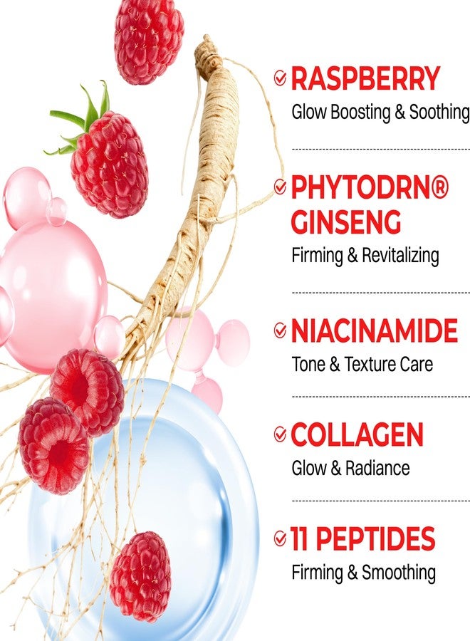 BE THE SKIN Vita Vita Raspberry PDRN Cream - Korean Face Moisturizer for Dull Uneven Skin - Firming, Radiance with Niacinamide 20000ppm Vitamin C Glutathione - Vegan K-Beauty, 1.76 oz. - Image 3