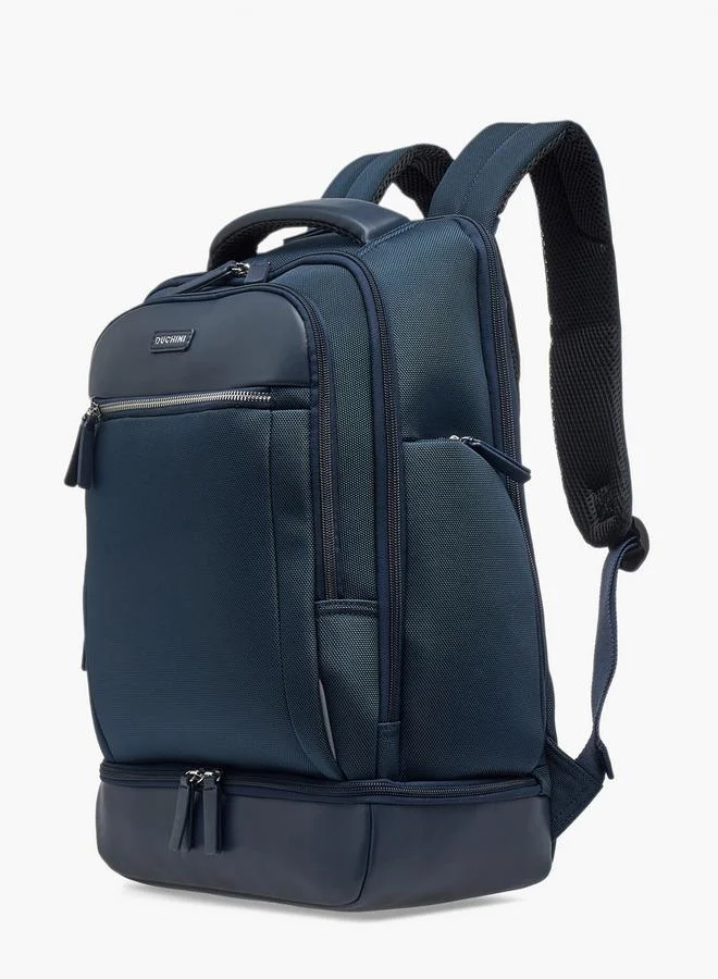 Duchini NAVY Men Textured Backpack for Men | Best Price UAE