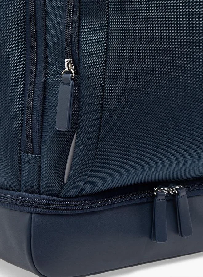Duchini NAVY Men Textured Backpack for Men | Best Price UAE