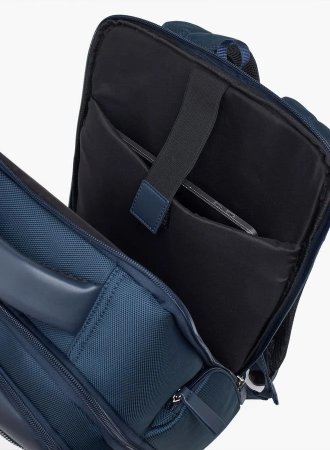 Duchini NAVY Men Textured Backpack for Men | Best Price UAE