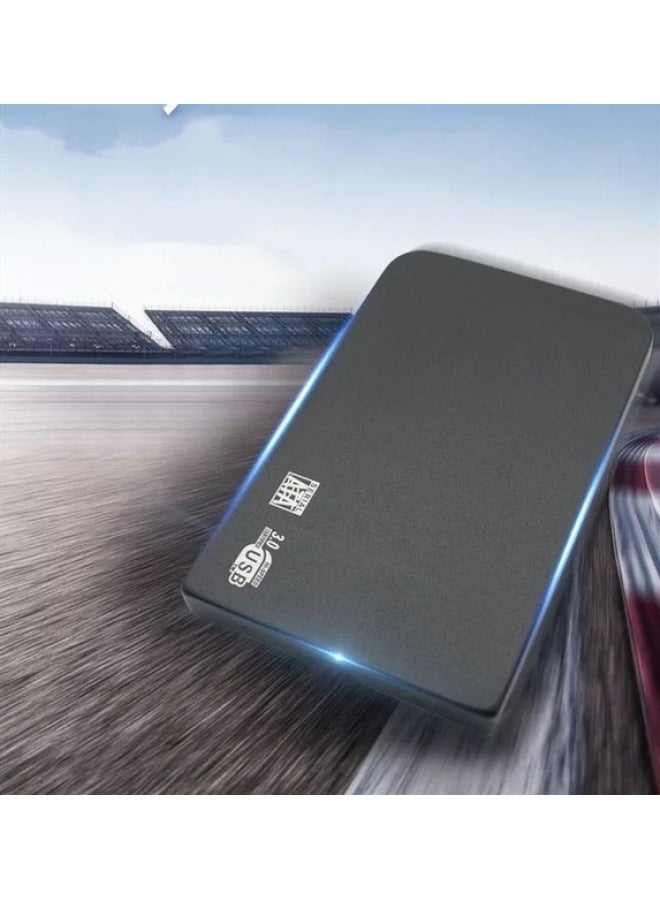 500g/1TB/2TB Portable Mobile Hard Disk High-speed Transmission Hard Disk LOGOUSB3.0-Capacity:500GB (high Speed)-Interface:Silver - Image 2