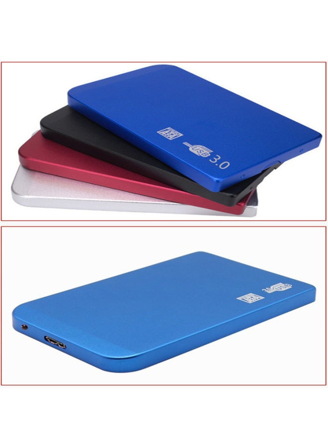 500g/1TB/2TB Portable Mobile Hard Disk High-speed Transmission Hard Disk LOGOUSB3.0-Capacity:500GB (high Speed)-Interface:Silver - Image 4