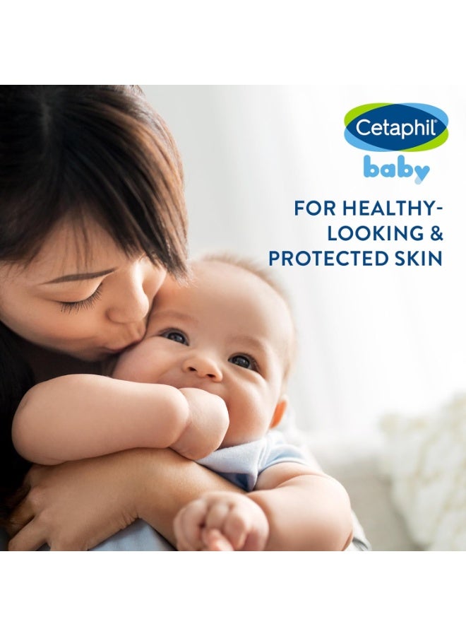 Cetaphil Baby Soothing Wash with Colloidal Oatmeal & Niacinamide, Fragrance Free, Hypoallergenic, 5oz - Image 3