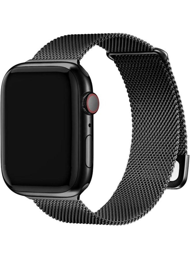 Milanese Mesh Loop Compatible with Apple Watch Bands  41mm, 40mm, 38mm for Men Women, Premium Edition 2/1 version iWatch series 10, 9, 8, 7, 6, 5, 4, 3, 2, 1, SE version, SE2 version. - Image 1