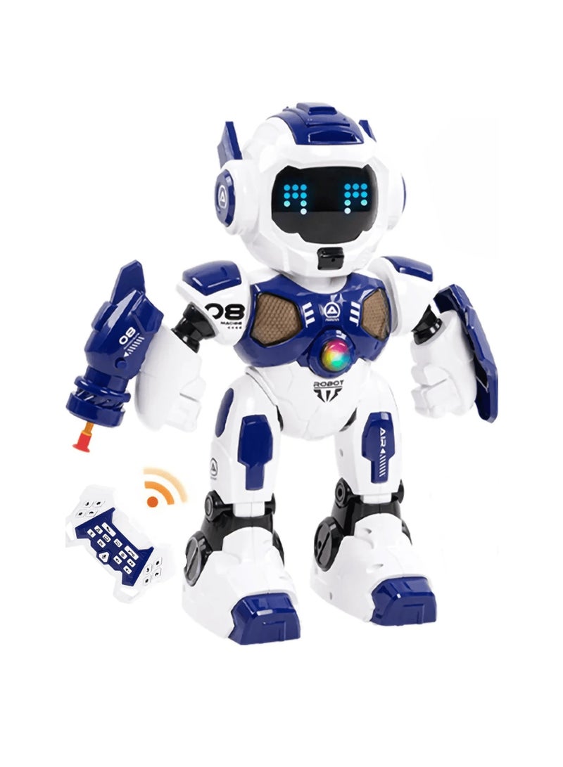 Smart Intelligent Robot Toy for Kids – Interactive Talking Robot with Lights, Music, and Gesture Control – Educational Programmable Robot for Boys and Girls  - Image 1