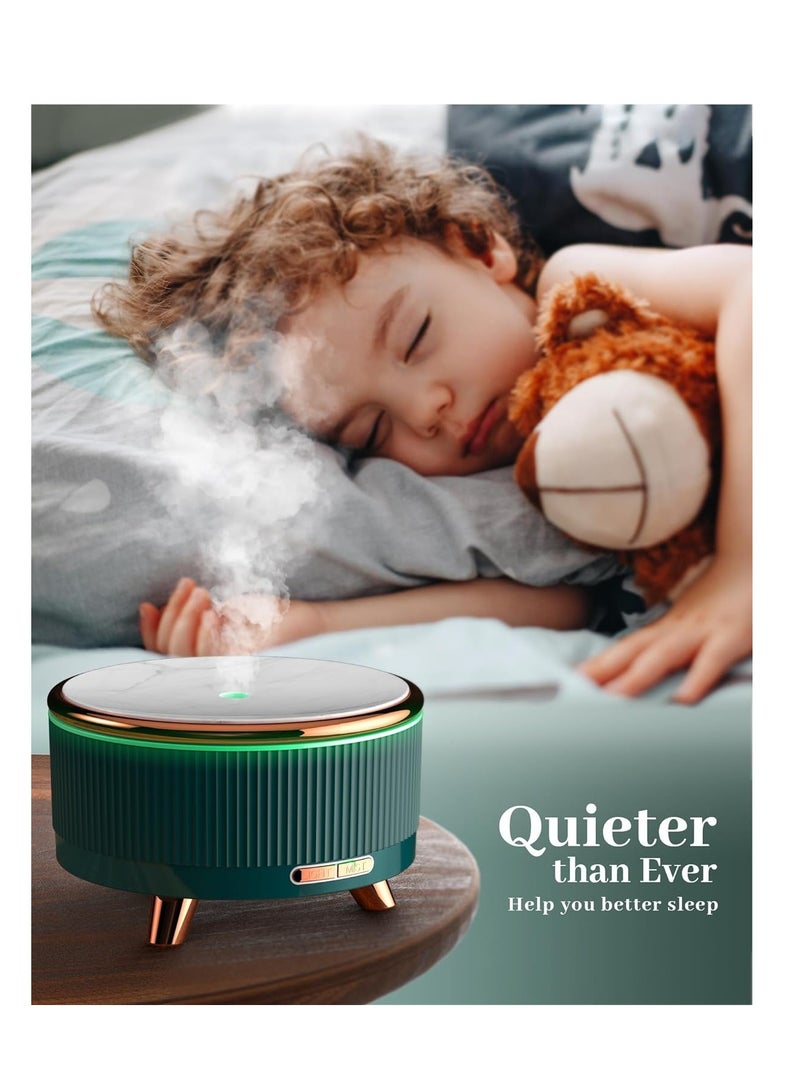 Excefore جهاز نشر الزيوت العطرية للمنزل، أجهزة نشر للزيوت العطرية للغرف الكبيرة، جهاز نشر عطر العلاج بالزيوت 500 مل، يتغير بألوان 7 - Image 4