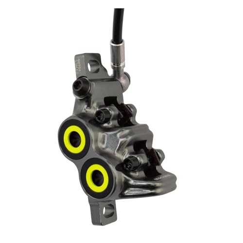 Magura مكابح دراجة ماجورا MT7 2701445 ذراع تحكم HC بأصبع واحد يسار/يمين بطول كابل 2,200 مم مكابح فردية تشمل الملحقات باللون الأسود مقاس واحد - Image 2