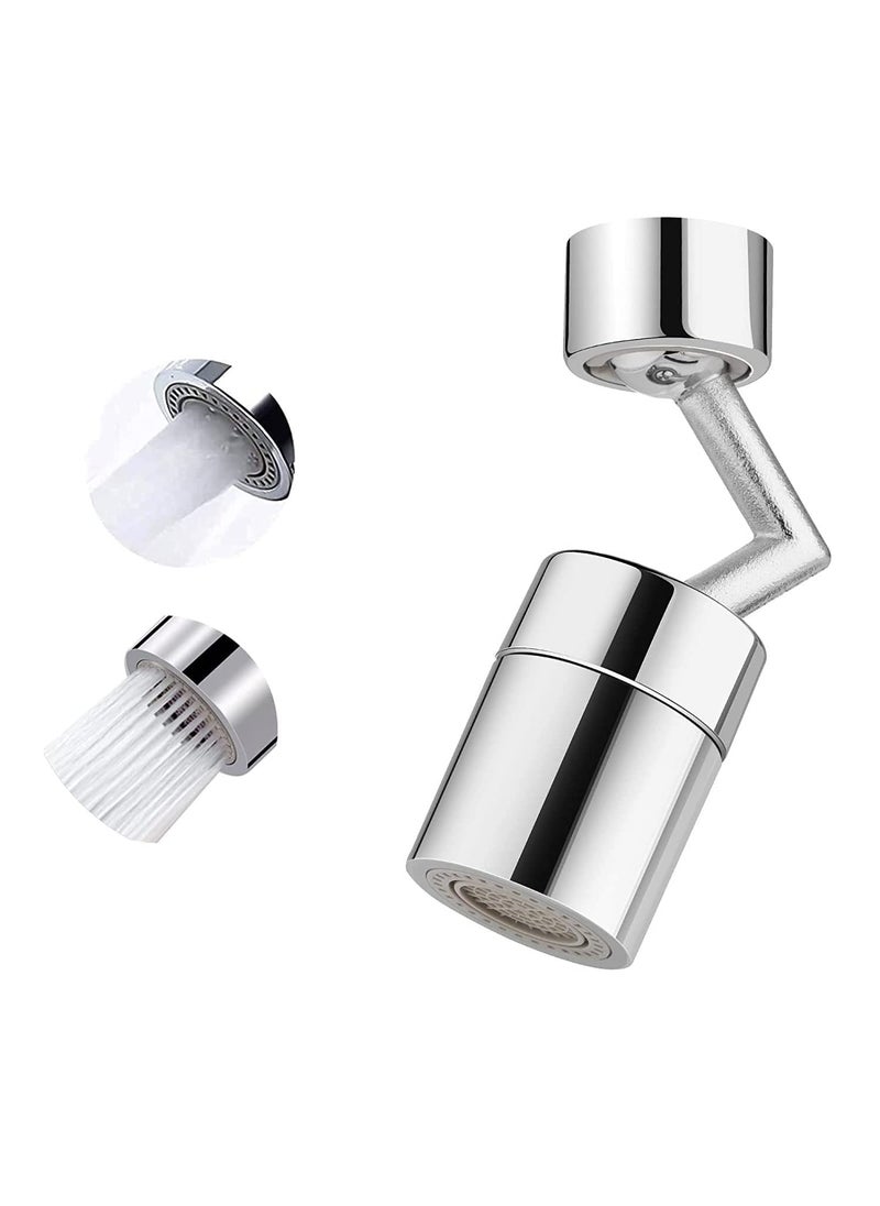 TOPHAVEN TOPHAVEN 720 Degree Faucet Head 720° Swivel Sink Faucet Aerator, Splash Filter Eyewash Station Faucet Mounted Aerator Sink Attachment for Bathroom, 720° Rotatable Faucet Sprayer  - Image 2