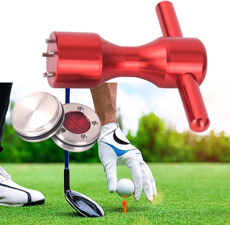 Hi-Star 2Pcs Golf Custom red Weights + Red Wrench for Titleist Scotty Cameron Putters - Image 4