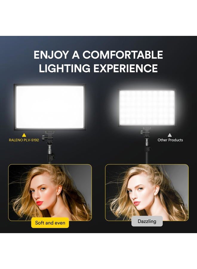RaLeno LED video light, PLV-S192, black - Image 3