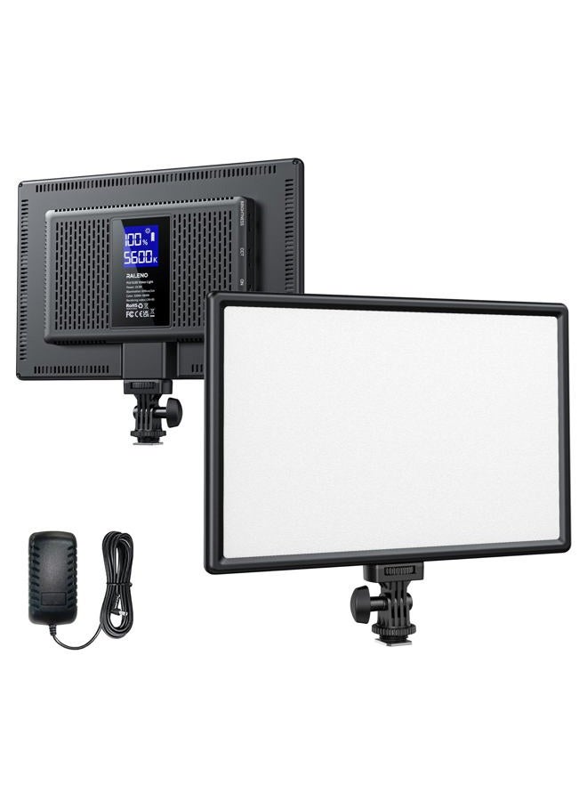 RaLeno LED video light, PLV-S192, black - Image 1