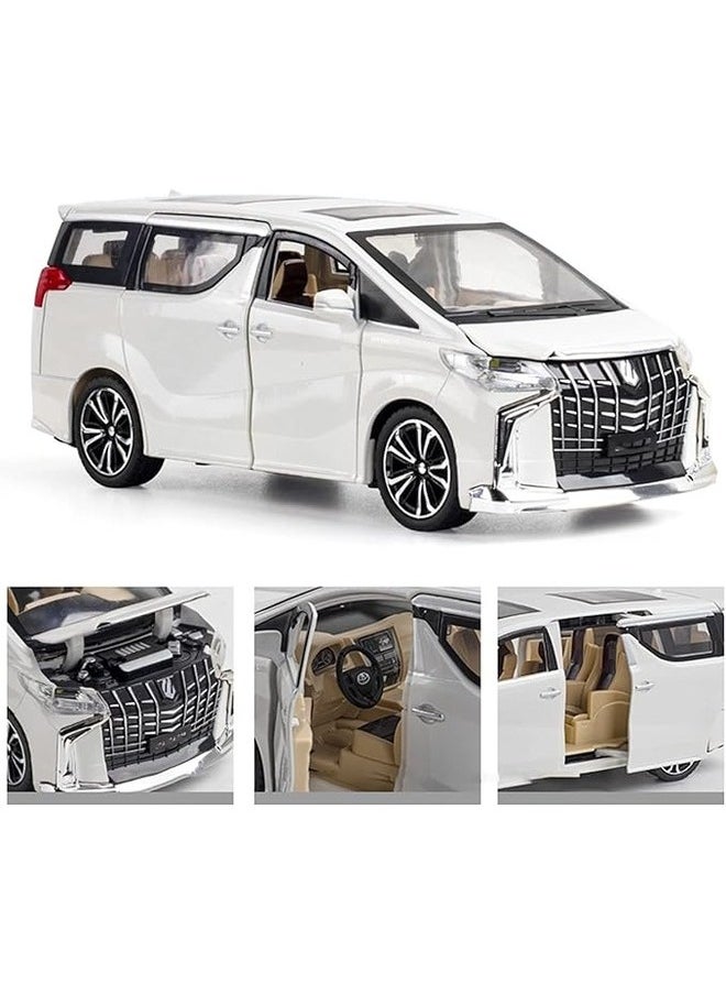 1:18 Lexus Diecast Metal Model white Toy Car Scale Model with Sound and Light Features, Perfect Toy for Kids Age 3+