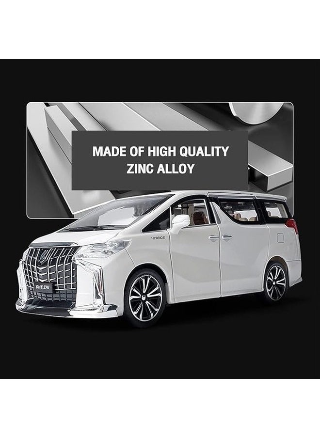 1:18 Lexus Diecast Metal Model white Toy Car Scale Model with Sound and Light Features, Perfect Toy for Kids Age 3+