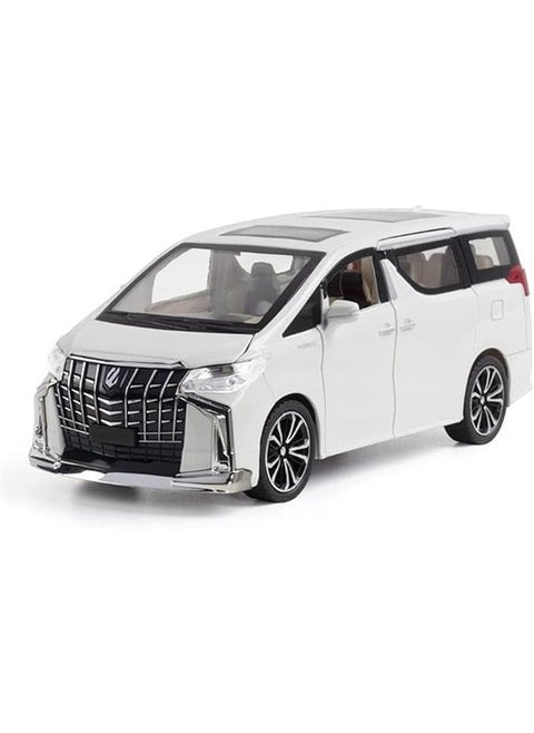 1:18 Lexus Diecast Metal Model white Toy Car Scale Model with Sound and Light Features, Perfect Toy for Kids Age 3+