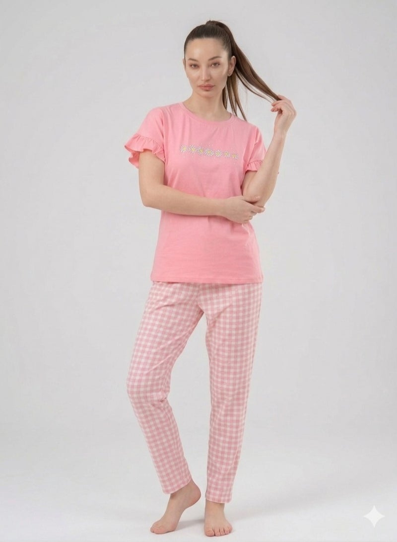 KITTY Women Cotton Summer Pajama - Image 2