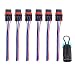 YMHHefy 6 Pulse Power Plug Pigtail Connector with Seat Belt Bypass Compatible with 20182024 Polaris Ranger XP 1000 RZR RS1 General Bus Bar Harness Pigtail Connectors 14 AWG - Image 2