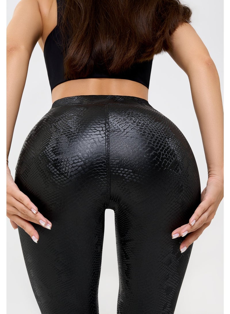 Bona Fide Premium Quality Classic Leggings for Women with Unique Design and Lifting - Comfortable Workout Leggings - Image 4