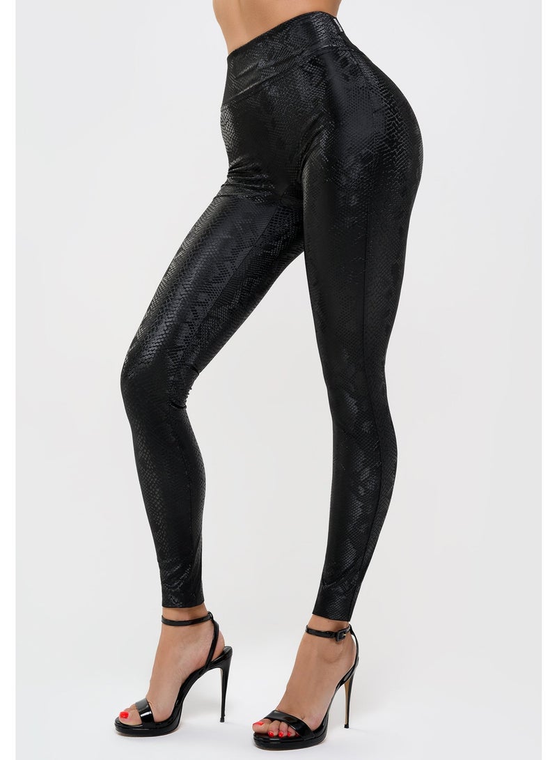 Bona Fide Premium Quality Classic Leggings for Women with Unique Design and Lifting - Comfortable Workout Leggings - Image 2
