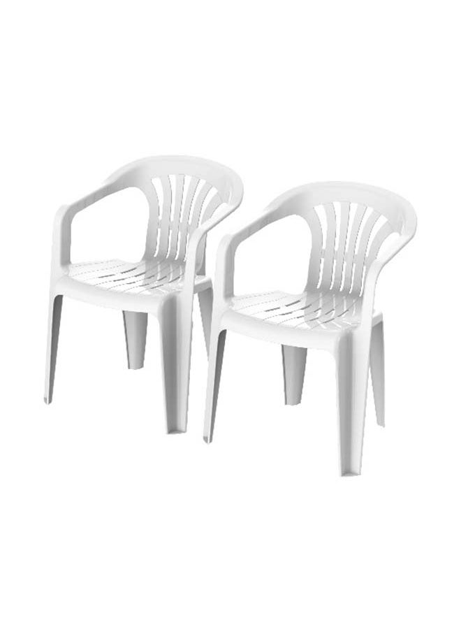 Cosmoplast - Set of 2 Duchess Chair (White) - Image 1