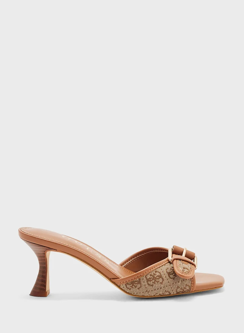 GUESS Dista Low Heel Sandals
