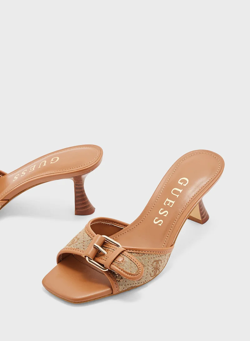 GUESS Dista Low Heel Sandals