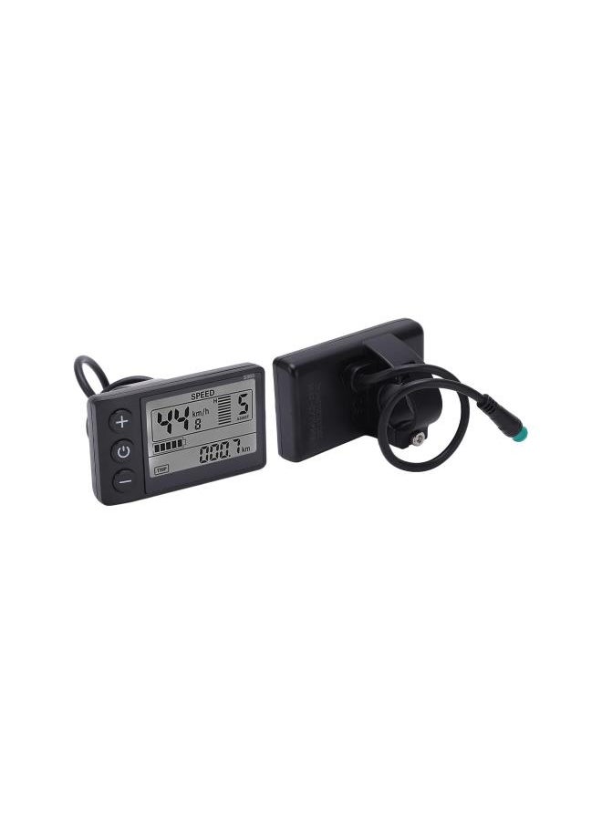 silvercnc - Bicycle Speedometer, IP65 Waterproof Backlight LCD Bike Speed Display Meter Bicycle Computer for 22.2mm/0.9in Handlebars - Image 1