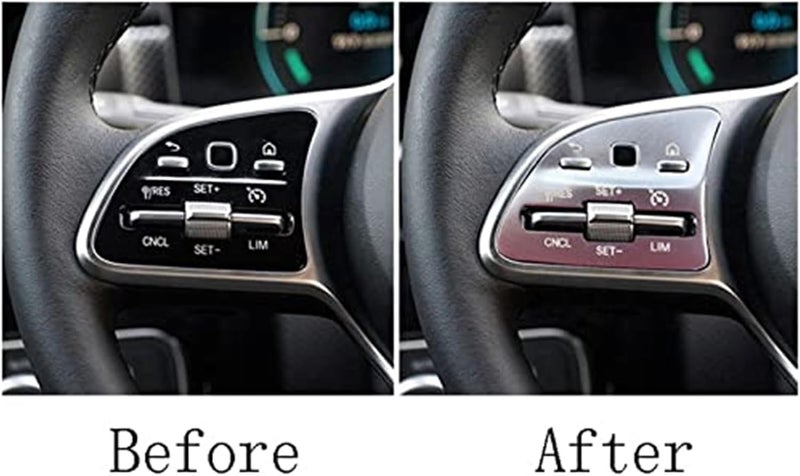 Vuzmode Steering Wheel Button Stickers for Benz A W177 - Image 5