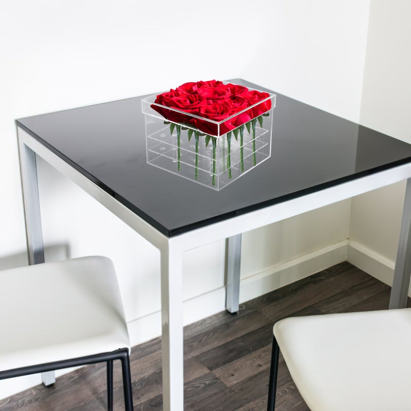Empty Flower Packaging Box 16-hole Eternal Flower Rose Arrangement Box - Image 5