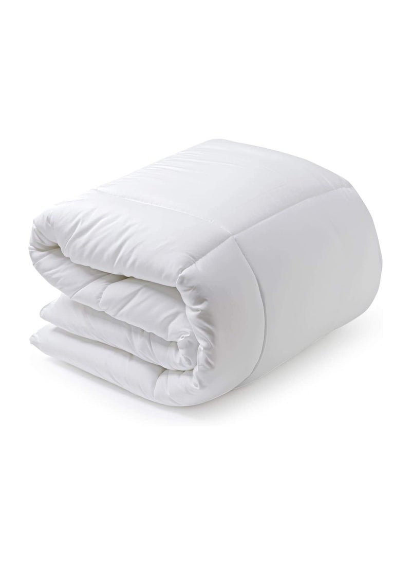 Comfy Comfy White All Season Cotton King Size Duvet 220 X 240 Cm  - Image 1
