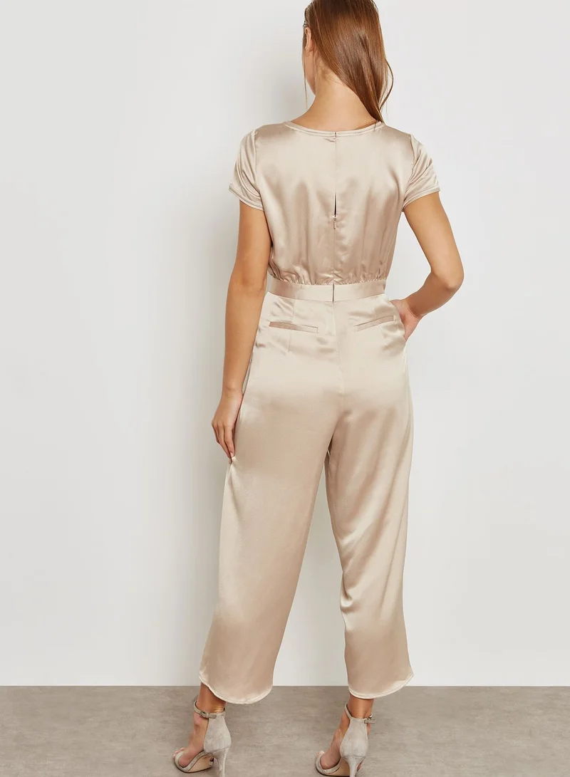 REISS Florina Split Leg Jumpsuit