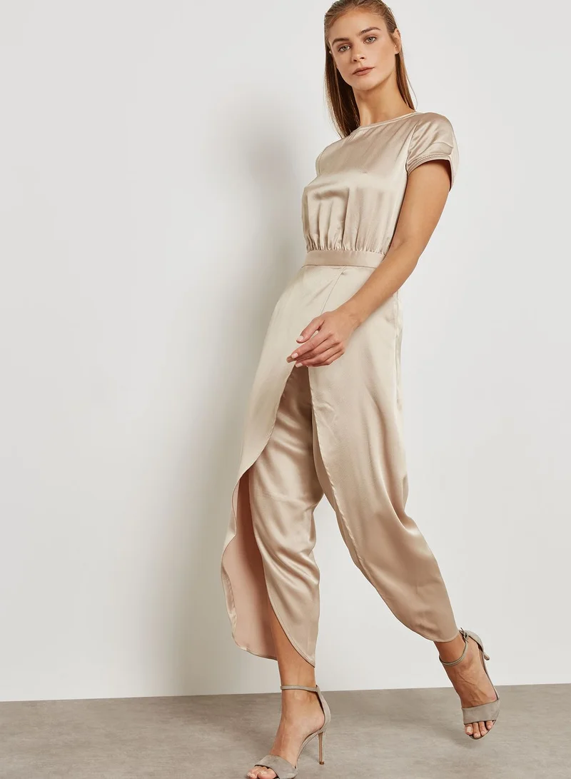 REISS Florina Split Leg Jumpsuit