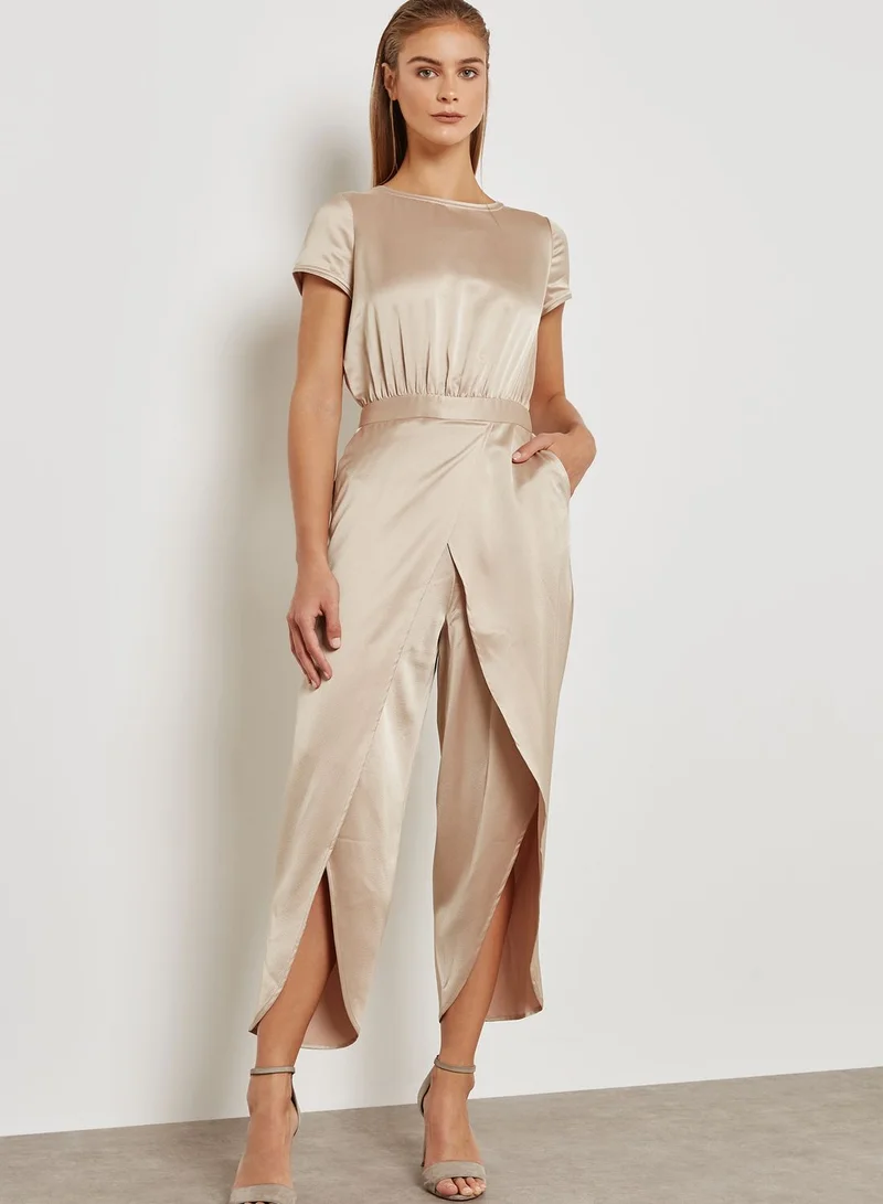 REISS Florina Split Leg Jumpsuit