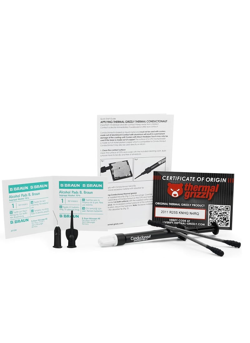 ثيرمال جرزلي Thermal Grizzly TG-CE-005-R Conductonaut extreme - 5G  - Image 5