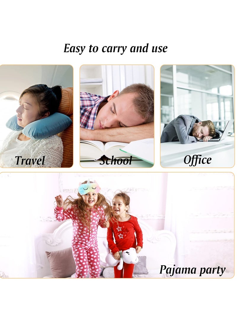 KASTWAVE Sleeping Eye Mask, Cute Soft Plush Unicorn Eye Mask, Funny Eye Mask Animal Design Sleeping Eye Mask for Women Kids Girls and Adults Travel Nap Night Sleep Use (6 Pack) - Image 4