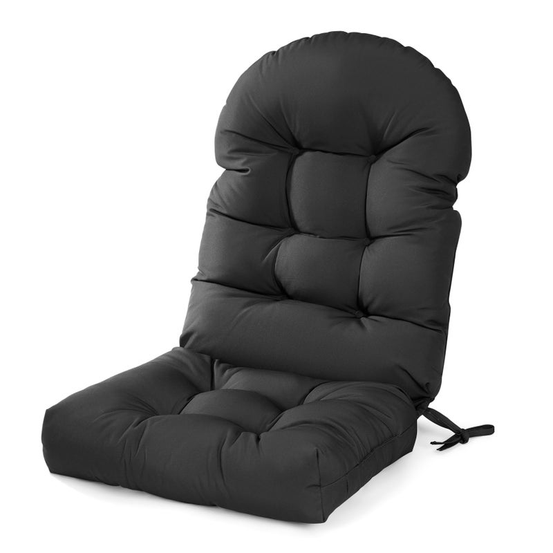 mudilun Outdoor Adirondack Chair Cushion High Weather Resistant Tufted Waterproof Lounge Cushion Anti-Slip Thickened High Back Patio Seat Pads - Image 1