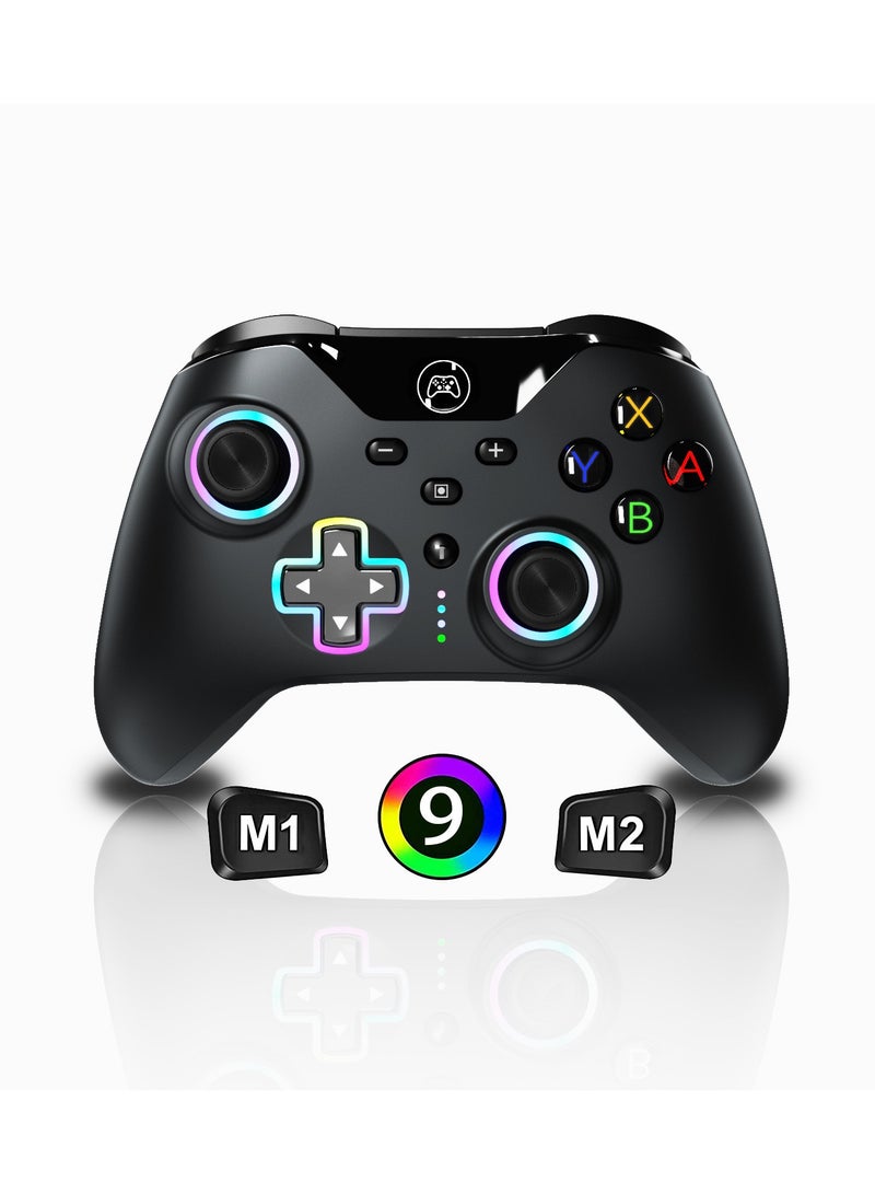 RGB Light Lightning Switch Pro Bluetooth Wireless Controller Gamepad Black Myth Android iOS Motion Sense One Click Wake Up