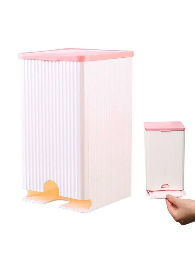 HASTHIP® Sanitary Pads Dispenser for 25-30 Pads - Wall-Mounted Box Napkin Holder, Dustproof Waterproof Sanitary Pads Wall Holder Bathroom Sanitary Pads Bathroom Organizer, 11.5cmx11.5cmx19.5cm - Image 4