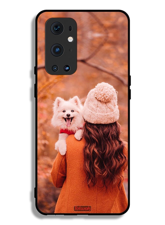 Tolwak OnePlus 9 Pro 5G Protective Case Cover Holding Puppy - Image 2