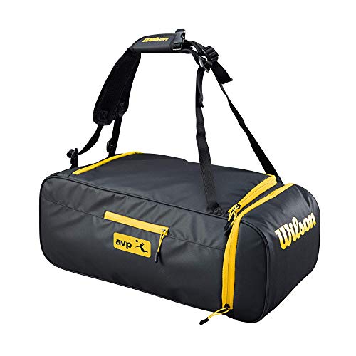 Wilson AVP Duffel Bag - Black/Yellow - Image 5