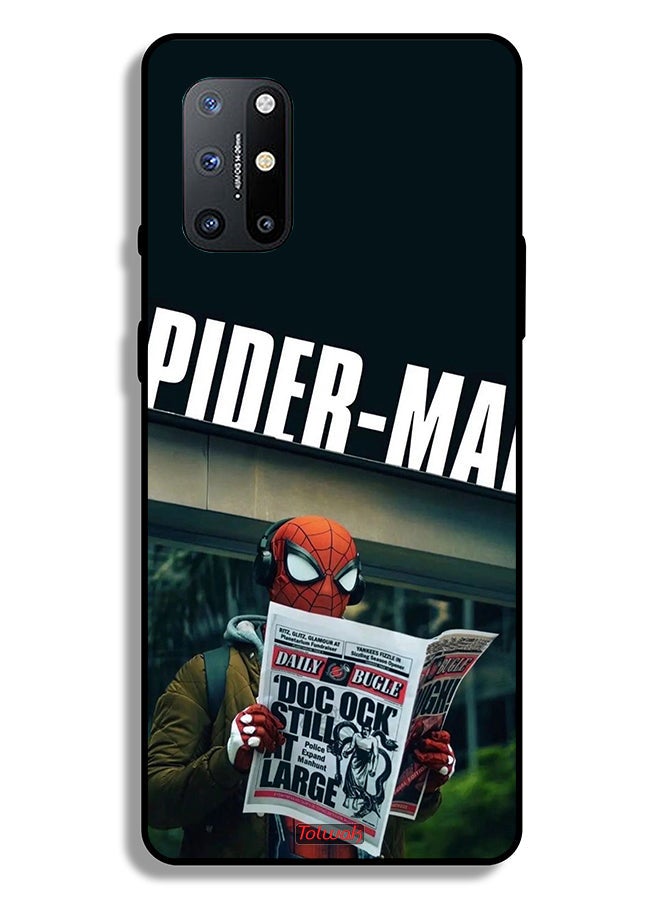 Tolwak OnePlus 8T 5G Protective Case Cover Spiderman Reading Newspaper - Image 2